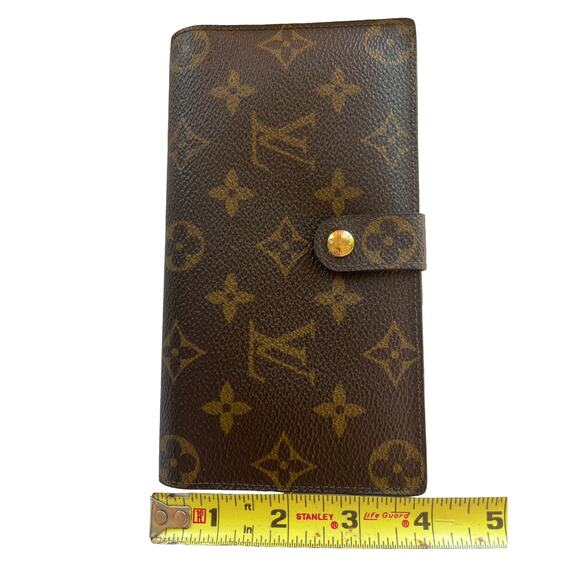 Louis Vuitton Monogram Porte Trésor International Wallet Brown Canvas - Picture 16 of 16